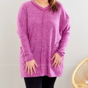 NWOT, Celeste Oversized Knit Soft Pullover , size 1x